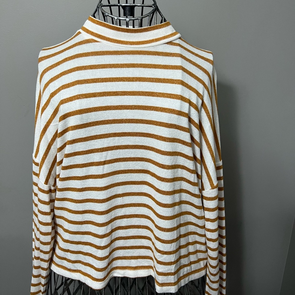 Forever 21 Stripe Turtle Neck, Never Worn